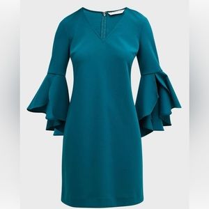 NWT Trina Turk Borealis Blue Moorten Dress, Sz 12